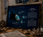 Barreleye Fish Poster | Deep-Sea Anatomy Wall Art