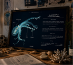 Glass Octopus Poster | Transparent Deep-Sea Wall Art